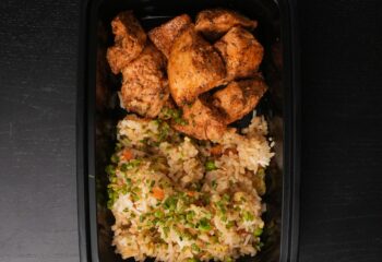 Honey Garlic Chicken Fried Rice