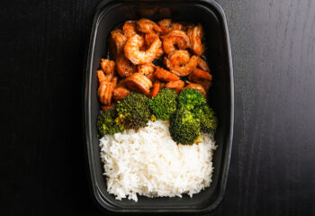 Honey Orange Shrimp Bowl