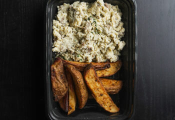 Turkey Spinach Scramble