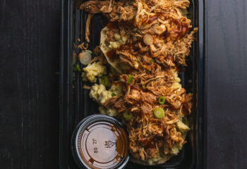 BBQ Chicken Breakfast Benedict