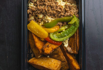 Shaved Ribeye and Eggs