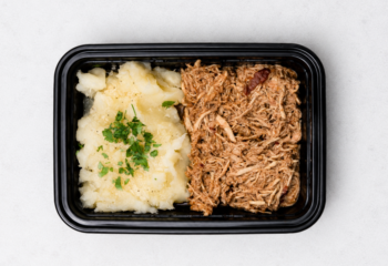 Chicken Tinga Over Yuca Mash Chicken Tinga Over Yuca Mash