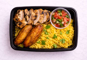 Pollo Asado + Plantains + Pico