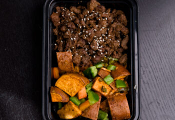 Lean Beef Stir-Fry + Sweet Potatoes