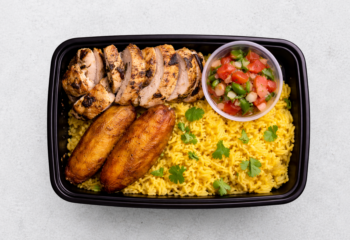 Pollo Asado + Plantains + Pico Pollo Asado + Plantains + Pico
