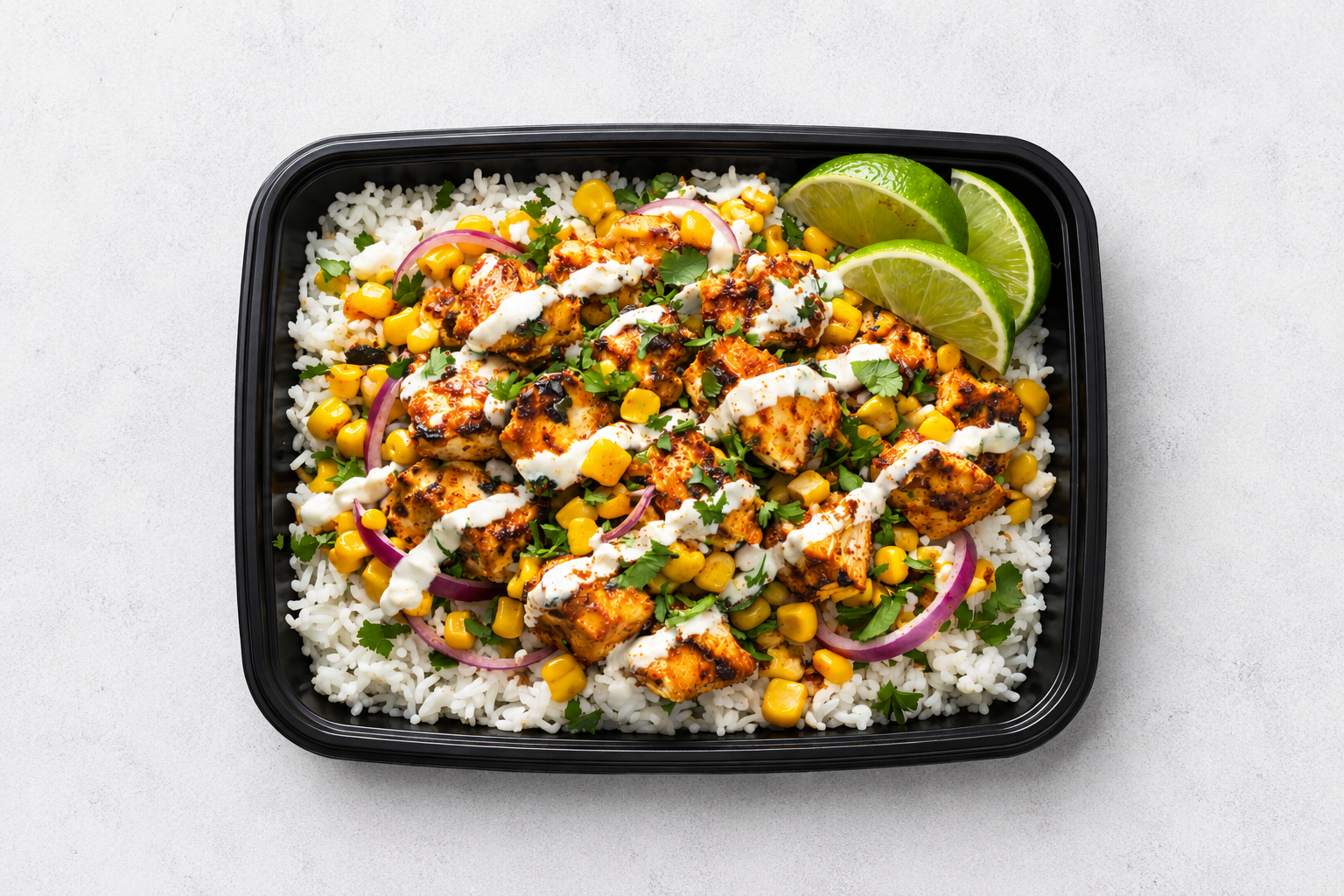 Mexican Street Corn Chicken Bowl