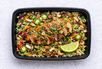 Sesame Chicken Cabbage and Sweet Potato Crunch Salad Sesame Chicken Cabbage and Sweet Potato Crunch Salad