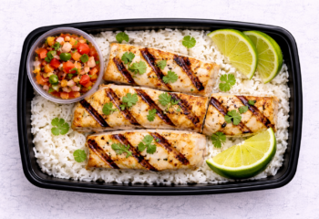 Mahi-Mahi with Garlic-Lime Oil Mahi-Mahi with Garlic-Lime Oil